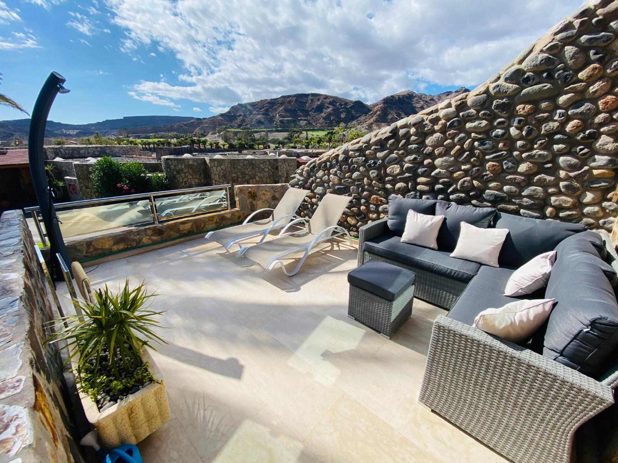 Villa Fantastic Anfi Tauro Duplex With Ocean View Las Palmas / Gran Canaria Exterior foto